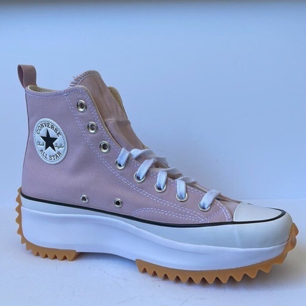 Converse Run Star Hike Hi Himalayan Pink Canvas Sneakers Women’s 10.5 / Men’s 9 - Picture 3 of 10